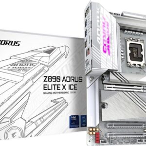 GIGABYTE AORUS Z890 ELITE X ICE - Motherboard - ATX - LGA1851-Sockel - Z890 Chipsatz - USB4, USB-C 3,2 Gen 2x2, USB 3,2 Gen 2, USB 3,2 Gen 1 - 2,5 Gigabit LAN, Bluetooth, Wi-Fi 7 - Onboard-Grafik (CPU erforderlich) - HD Audio (8-Kanal) (Z890 A ELITE X ICE)