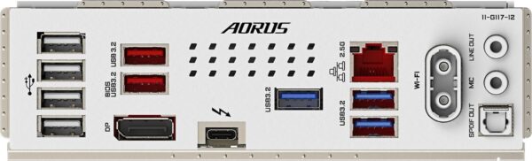 GIGABYTE AORUS Z890 ELITE WIFI7 ICE - Motherboard - ATX - LGA1851-Sockel - Z890 Chipsatz - USB4, USB-C 3,2 Gen 2x2, USB 3,2 Gen 1, USB 3,2 Gen 2 - 2,5 Gigabit LAN, Bluetooth, Wi-Fi 7 - Onboard-Grafik (CPU erforderlich) - HD Audio (8-Kanal) (Z890 A ELITE WF7 ICE)