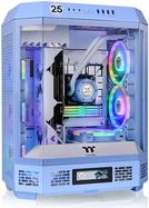Thermaltake The Tower 600 - Mid tower - ATX - Seitenteil mit Fenster (gehärtetes Glas) - keine Spannungsversorgung (PS/2) - Hydrangea Blue - USB/Audio (CA-1Z1-00MFWN-00)