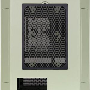 Thermaltake The Tower 600 - Mid tower - ATX - Seitenteil mit Fenster (gehärtetes Glas) - keine Spannungsversorgung (PS/2) - Matcha Green - USB/Audio (CA-1Z1-00MEWN-00)