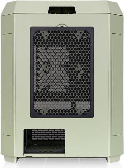 Thermaltake The Tower 600 - Mid tower - ATX - Seitenteil mit Fenster (gehärtetes Glas) - keine Spannungsversorgung (PS/2) - Matcha Green - USB/Audio (CA-1Z1-00MEWN-00)