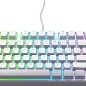 CHERRY XTRFY K4V2 - Tastatur - RGB - 80% - TKL - Hintergrundbeleuchtung - USB - QWERTZ - Deutsch - Tastenschalter: CHERRY MX2A Red - weiß (CX-K4V2-RGB-TKL-WH-R-GER)