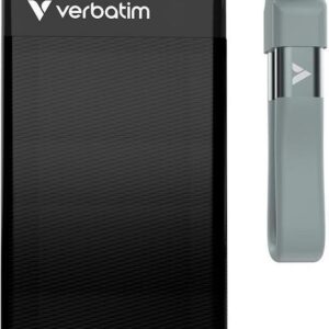 Verbatim Pocket SSD USB 3.2 1TB Black/Grey (32190)