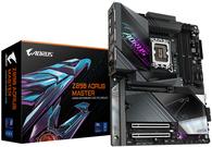 GIGABYTE AORUS Z890 MASTER - Motherboard - ATX - LGA1851-Sockel - Z890 Chipsatz - USB-C 3,2 Gen 2x2, USB 3,2 Gen 1, USB 3,2 Gen 2, USB4 - 10 Gigabit LAN, Bluetooth, Wi-Fi 7 - Onboard-Grafik (CPU erforderlich) - HD Audio (8-Kanal) (Z890 AORUS MASTER)