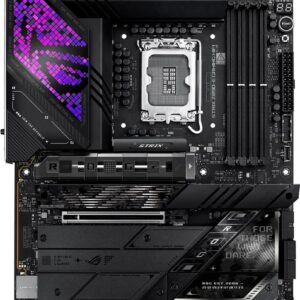 ASUS ROG STRIX Z890-E GAMING WIFI - Motherboard - ATX - LGA1851-Sockel - Z890 Chipsatz - USB-C 3,2 Gen 2x2, USB 3,2 Gen 1, USB 3,2 Gen 2, USB-C 3,2 Gen2, USB4 - 5 Gigabit Ethernet, Wi-Fi 7, Bluetooth - Onboard-Grafik (CPU erforderlich) - HD Audio (8-Kanal) (90MB1IM0-M0EAY0)