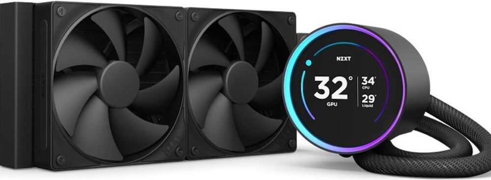 NZXT KRAKEN Elite V2 240 Wakü Display Black RL-KN24E-B2 (RL-KN24E-B2)