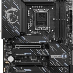 MSI Z890 GAMING PLUS WIFI - Motherboard - ATX - LGA1851-Sockel - Z890 Chipsatz - USB-C 3,2 Gen 2x2, USB-C 3,2 Gen2, USB 3,2 Gen 1, USB 3,2 Gen 2 - 5 Gigabit Ethernet, Wi-Fi 7, Bluetooth - Onboard-Grafik (CPU erforderlich) - HD Audio (8-Kanal) (7E34-002R)