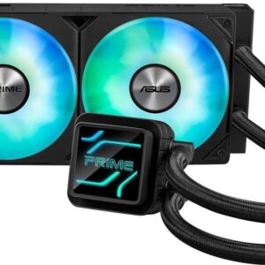 ASUS Prime LC 240 ARGB - Prozessor-Flüssigkeitskühlsystem - Kühlergröße: 240 mm - (für: LGA1700, LGA1200, LGA115x Socket, AM4, AM5, LGA1851) - Kupfer - 120 mm (90RC0111-B0EAY0)