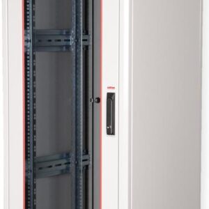 Roline Pro - Schrank Netzwerkschrank - mit Glastür, 600 x 600 mm (B x T) - RAL 7035, Hellgrau - 42HE - 48.3 cm (19") (26.21.0062)
