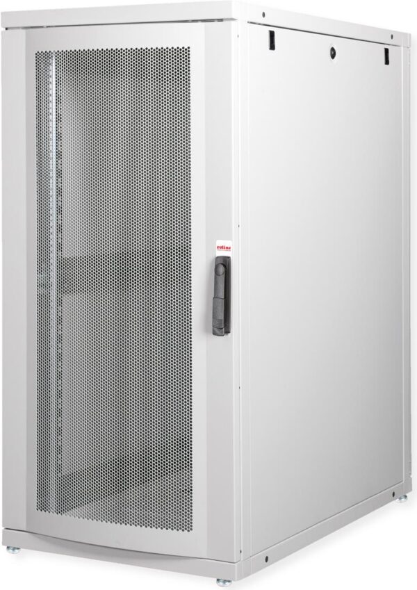 Roline Pro - Schrank Netzwerkschrank - 600 x 1.000 mm (B x T) - RAL 7035, Hellgrau - 26U - 48.3 cm (19") (26.21.0147)
