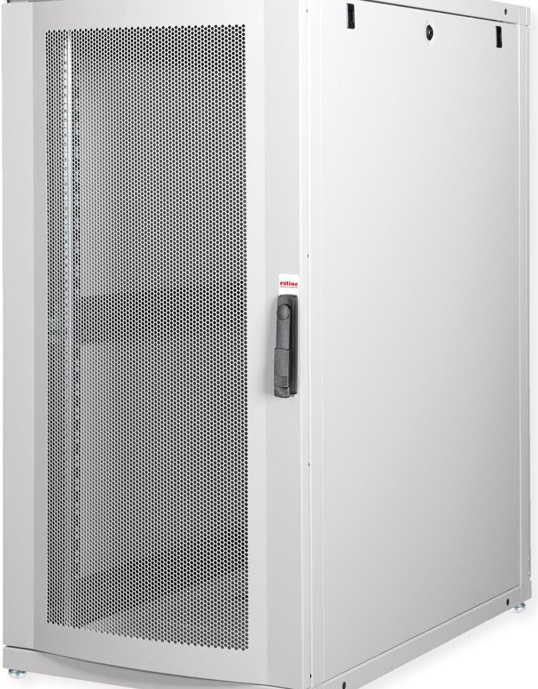 Roline Pro - Schrank Netzwerkschrank - 600 x 1.000 mm (B x T) - RAL 7035, Hellgrau - 26U - 48.3 cm (19") (26.21.0147)