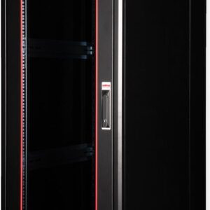 Roline Pro - Schrank Netzwerkschrank - Jet Black, RAL 9005 - 42HE - 48.3 cm (19") (26.21.0230)