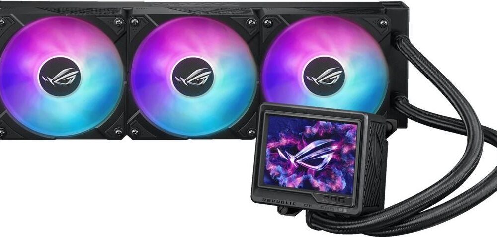 ASUS ROG Ryujin III 360 ARGB Extreme - Prozessor-Flüssigkeitskühlsystem - Kühlergröße: 360 mm - (für: LGA115x Socket, LGA1200, LGA1700, LGA1851, AM4, AM5) - Kupfer - 120 mm (90RC0131-M0EAY0)
