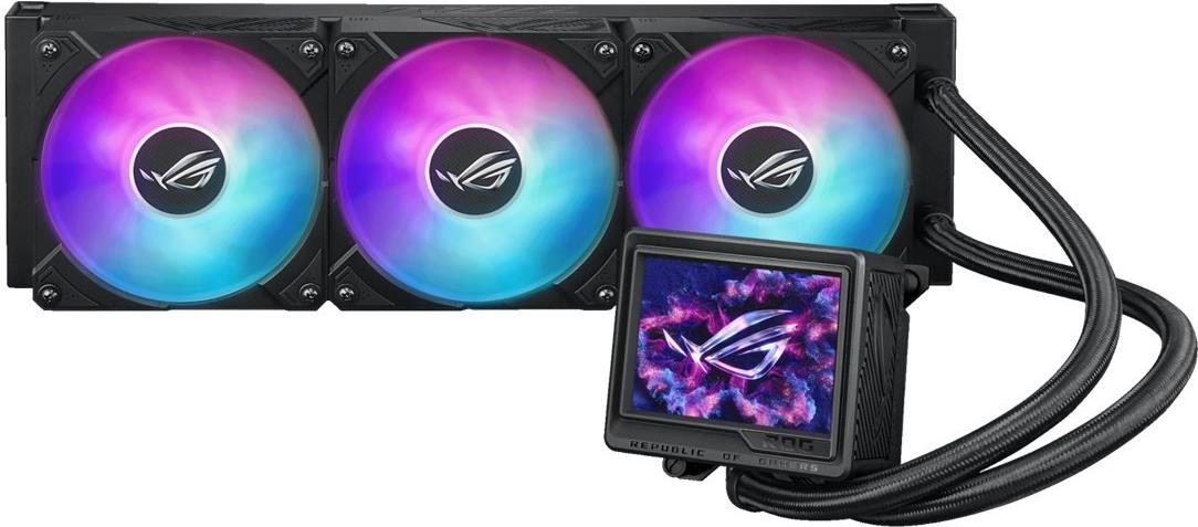 ASUS ROG Ryujin III 360 ARGB Extreme - Prozessor-Flüssigkeitskühlsystem - Kühlergröße: 360 mm - (für: LGA115x Socket, LGA1200, LGA1700, LGA1851, AM4, AM5) - Kupfer - 120 mm (90RC0131-M0EAY0)