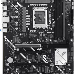 ASUS PRIME Z890-P - Motherboard - micro ATX - LGA1851-Sockel - Z890 Chipsatz - USB-C 3,2 Gen 2x2, USB 3,2 Gen 2, USB 3,2 Gen 1, USB-C 3,2 Gen 1 - 2,5 Gigabit LAN - Onboard-Grafik (CPU erforderlich) - HD Audio (8-Kanal) (90MB1I50-M0EAY0)
