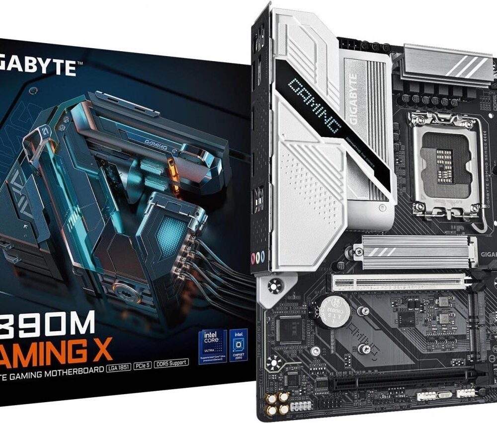 Gigabyte Z890M GAMING X - Motherboard - micro ATX - LGA1851-Sockel - Z890 Chipsatz - USB 3,2 Gen 1, USB-C 3,2 Gen 1 - 2,5 Gigabit LAN - Onboard-Grafik (CPU erforderlich) - HD Audio (8-Kanal) (Z890M GAMING X)