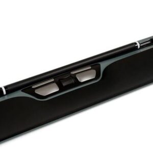 BakkerElkhuizen Bakker Elkhuizen ErgoSlider Plus - Zentrales Zeigegerät - Universal - ergonomisch - rechts- und linkshändig - Laser - 5 Tasten - kabelgebunden - USB - Schwarz, Dunkelgrau, Gelb (BNEESLDG)