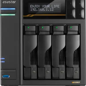 ASUSTOR AS6804T Gen3 Lockerstor 4 NAS System 4-bay (90-AS6804T00-MF30)