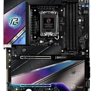 ASRock Phantom Gaming Z890 NOVA WIFI - Motherboard - ATX - LGA1851-Sockel - Z890 Chipsatz - USB4, USB-C 3,2 Gen 2x2, USB 3,2 Gen 2, USB 3,2 Gen 1 - 5 Gigabit Ethernet, Wi-Fi 7, Bluetooth - Onboard-Grafik (CPU erforderlich) - HD Audio (8-Kanal) (90-MXBPS0-A0UAYZ)