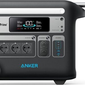 Anker SOLIX F2000 (PowerHouse 767) - Tragbares kraftwerk - WLAN - Wechselstrom 220-240 V - 2300 Watt - Lithiumeisenphosphat - 2048 Wh - Ausgangsanschlüsse: 10 (A1780312)