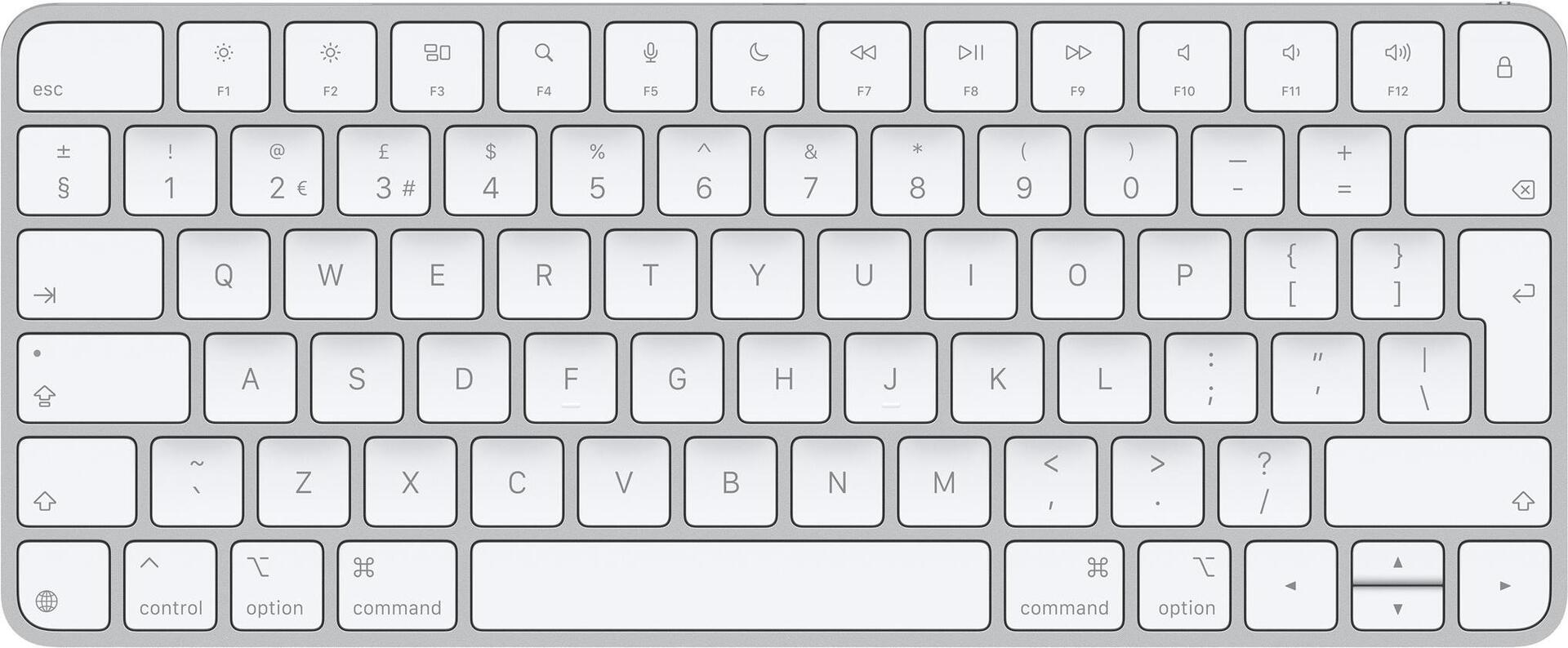 Apple Magic Keyboard - Tastatur - USB-C - kabellos - Bluetooth - QWERTY - GB (MXCL3B/A)