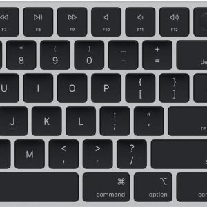 Apple Magic Keyboard with Touch ID and Numeric Keypad - Tastatur - USB-C - kabellos - Bluetooth - QWERTY - US-Englisch - schwarze Tasten (MXK83LB/A)