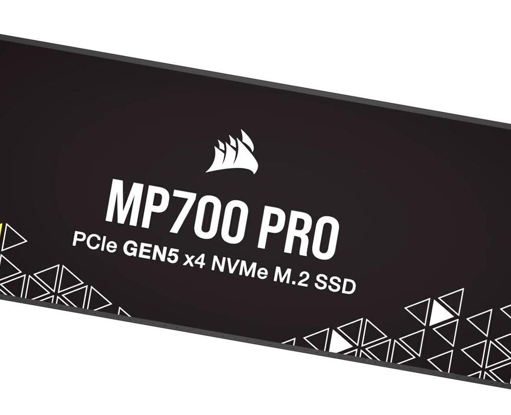 CORSAIR MP700 PRO - SSD - 4TB - intern - M.2 2280 - PCI Express 5,0 x4 (NVMe) (CSSD-F4000GBMP700PNH)