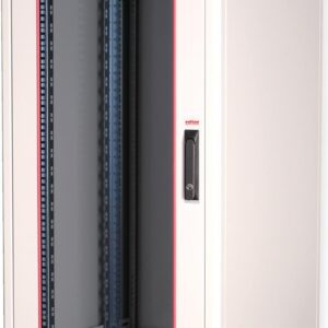 Roline Basic - Schrank Netzwerkschrank - Glas Tür - Hellgrau, RAL 7035 - 22U - 48.3 cm (19") (26.21.0031)