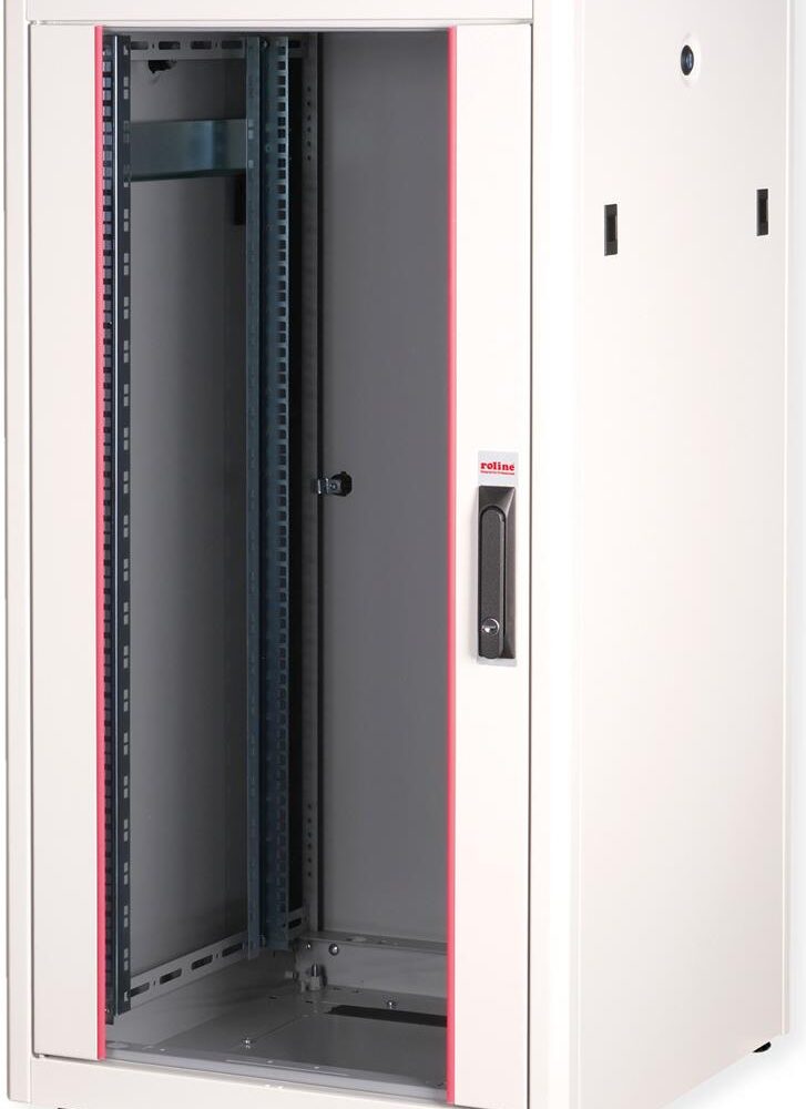 Roline Pro - Schrank Netzwerkschrank - Hellgrau, RAL 7035 - 22U - 48.3 cm (19") (26.21.0049)