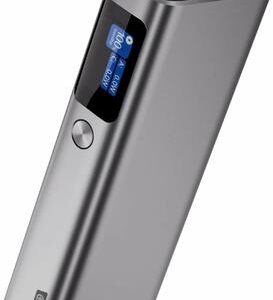 ALOGIC Ruck - Powerbank - 20000 mAh - 130 Watt - 3 A - 3 Ausgabeanschlussstellen (24 pin USB-C, USB) - Silber, Schwarz (R20KPB130W)