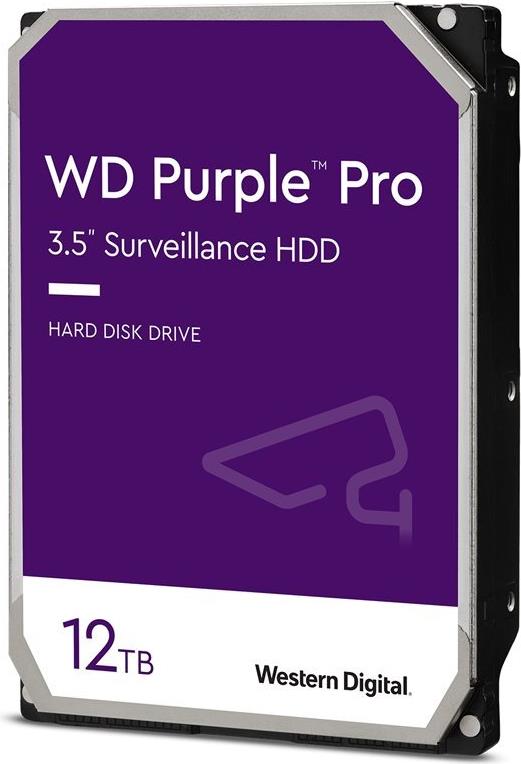 WD Purple Pro WD122PURP - Festplatte - 12TB - intern - 3,5" (8,9 cm) - SATA 6Gb/s - 7200 rpm - Puffer: 512MB (WD122PURP)