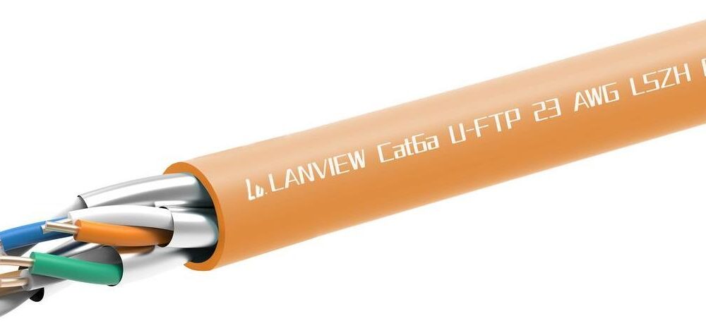 Lanview LVN122153 Netzwerkkabel Orange 305 m Cat6a (LVN122153)