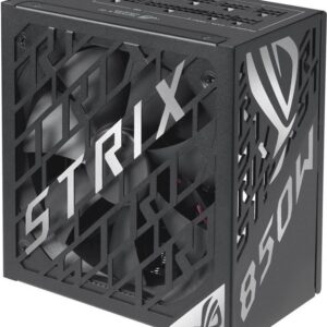 ASUS ROG Strix - Netzteil (intern) - ATX12V 3,1 - EPS12V - 80 PLUS Platinum - Wechselstrom 100-240 V - 850 Watt - aktive PFC (90YE00W2-B0NA00)