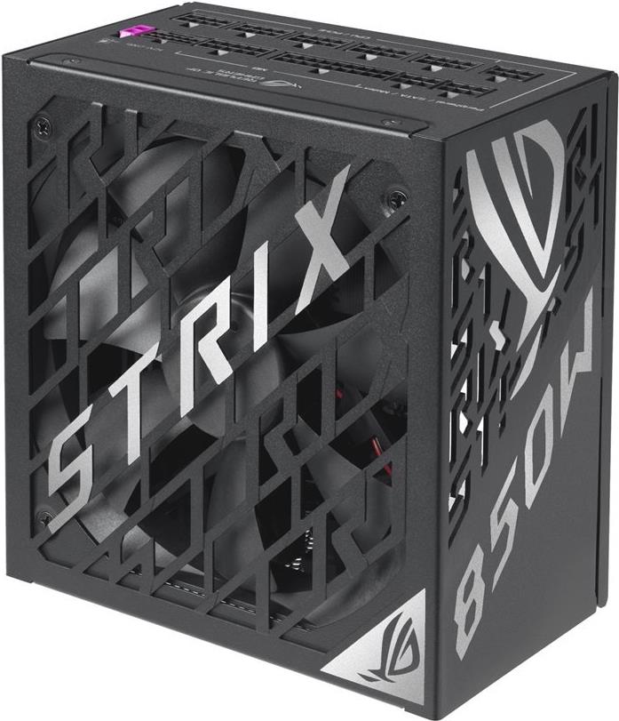 ASUS ROG Strix - Netzteil (intern) - ATX12V 3,1 - EPS12V - 80 PLUS Platinum - Wechselstrom 100-240 V - 850 Watt - aktive PFC (90YE00W2-B0NA00)