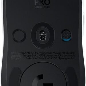 Logitech G PRO 2 - Maus - Gaming - rechts- und linkshändig - optisch - 8 Tasten - kabellos, kabelgebunden - 2,4 GHz, USB - USB Logitech LIGHTSPEED Empfänger - weiß (910-007302)