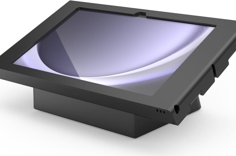Compulocks Galaxy Tab S9/S9FE 10,9" Apex Enclosure AV Conference Capsule Black - Befestigungskit (Gehäuse, Kapsel) - für Tablett - verriegelbar - Schwarz - Bildschirmgröße: 27,7 cm (10,9") - Tischmontage, Wandmontage - für Samsung Galaxy Tab S9 FE (341B109GAPXB)