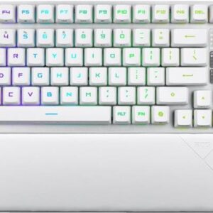 Asus Tastatur ROG Strix Scope II 96 RX Wireless WHT (90MP03S0-BKDA30)