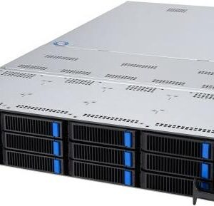 Asus Rack (2U) RS720-E11-RS12U Intel Scalable 4/5gen (12x NVMe/SATA HS, 2x M.2, 2x 10Gbe, IPMI, 1+1 2600W) (90SF01Z1-M00270)