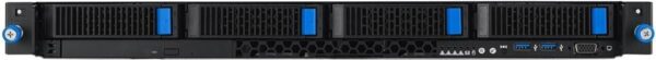 ASUS Rack 1U RS300-E12-RS4/350W Intel C262 LGA1700 95W 4xDDR5 4400/4000/3600 4x3,5"/2,5" 4*SATA/SAS/NVMe 2x Intel I210AT 1x Management Port, 1+1 450W 80 PLUS Platinum (90SF03A1-M00070)