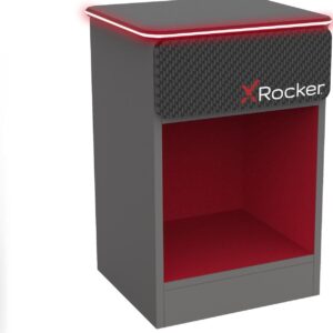 X Rocker 2022026 Nachtschränkchen & Nachttisch 1 Schublade(n) Schwarz - Rot (2022026)