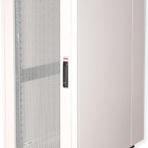 Roline Basic - Schrank Netzwerkschrank - perforierte Tür - Hellgrau, RAL 7035 - 26U - 48.3 cm (19") (26.21.0034)