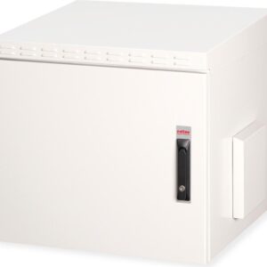 Roline Pro - Schrank Netzwerkschrank - außen, 600 x 600 mm (B x T) - geeignet für Wandmontage - RAL 7035, Hellgrau - 9U - 48.3 cm (19") (26.21.0085)