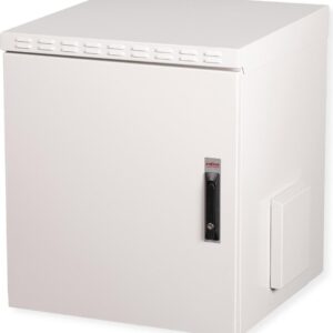 Roline Pro - Schrank Netzwerkschrank - außen, 600 x 600 mm (B x T) - geeignet für Wandmontage - RAL 7035, Hellgrau - 12U - 48.3 cm (19") (26.21.0087)