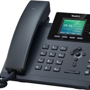 Yealink SIP-T34W - VoIP-Telefon mit Rufnummernanzeige - fünfwegig Anruffunktion - SIP, SIP v2, SRTP, RTCP-XR, VQ-RTCPXR, ICE - 4 Leitungen - Classic Gray (1301037)
