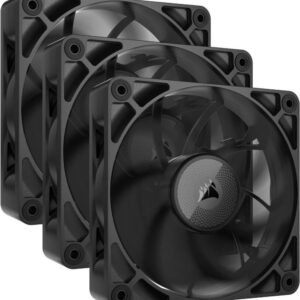 CORSAIR iCUE Link RX120 MAX Starter Kit - Gehäuselüfter - 120 mm (Packung mit 3) (CO-9051042-WW)