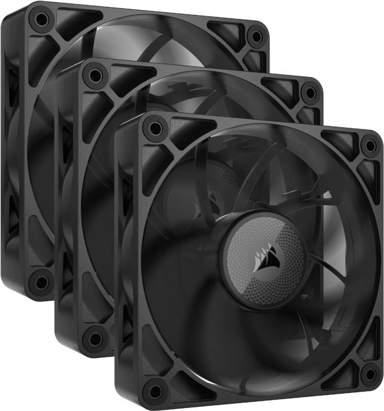 CORSAIR iCUE Link RX120 MAX Starter Kit - Gehäuselüfter - 120 mm (Packung mit 3) (CO-9051042-WW)