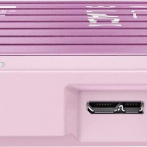 WD WD_BLACK P10 Game Drive WDBZ7D0040BPK - Festplatte - 4TB - extern (tragbar) - 2,5" (6,4 cm) - USB 3,2 Gen 1 - pink (WDBZ7D0040BPK-WESN)