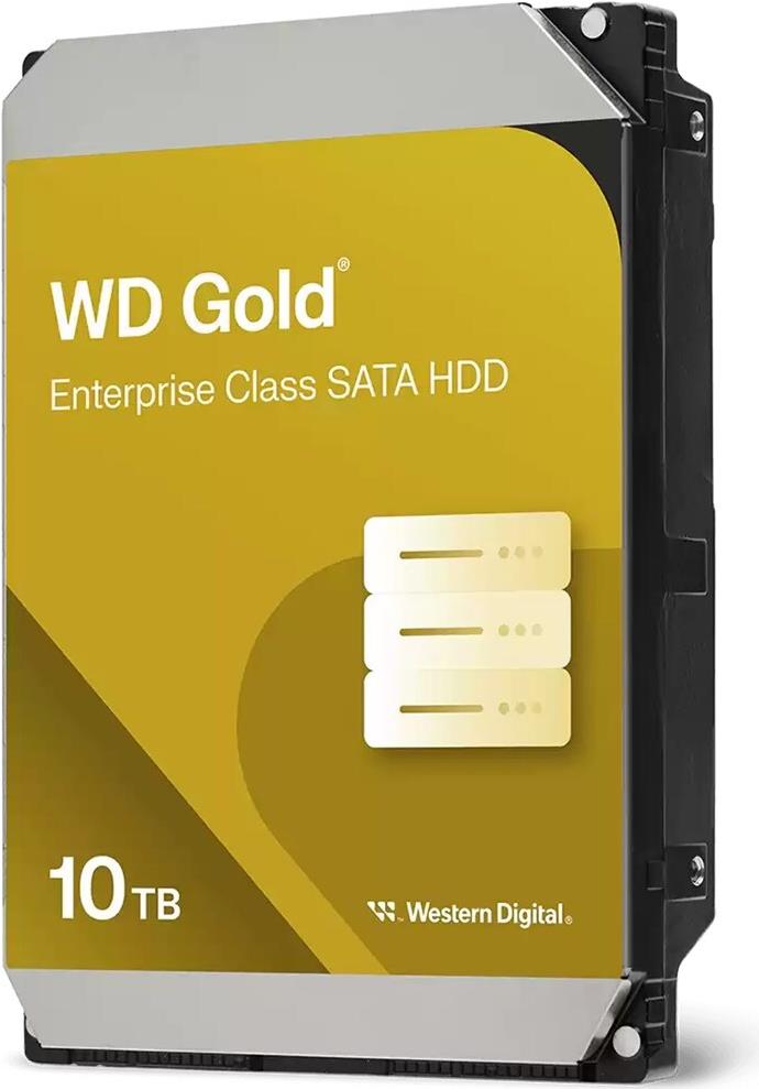 WD Gold WD103KRYZ - Festplatte - Enterprise - 10TB - intern - 3,5" (8,9 cm) - SATA 6Gb/s - 7200 rpm - Puffer: 512MB (WD103KRYZ)