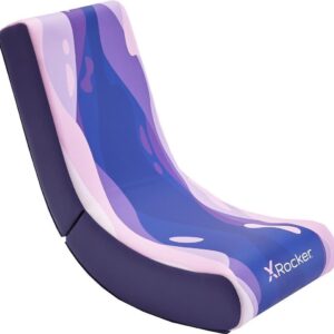 X Rocker 2022084 Videospiel-Stuhl Konsolen-Gamingstuhl Gepolsterter - ausgestopfter Sitz Pink (2022084)