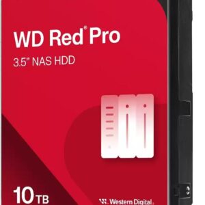 WD Red Pro WD103KFBX - Festplatte - Enterprise - 10TB - intern - 3,5" (8,9 cm) - SATA 6Gb/s - 7200 rpm - Puffer: 512MB (WD103KFBX)